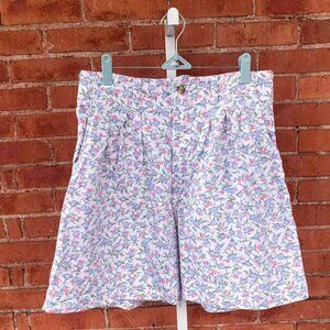 90s floral shorts